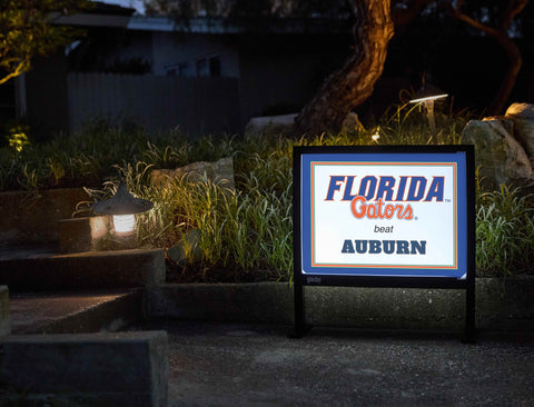 Florida V Auburn Yardsy Sign yard sign
