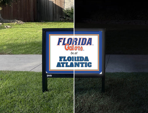 Florida V Florida Atlantic Yardsy Sign yard sign
