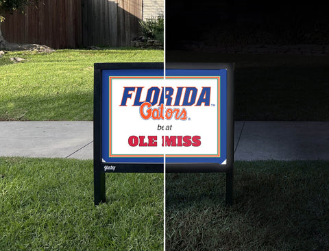 Florida V Ole Miss Yardsy Sign yard sign