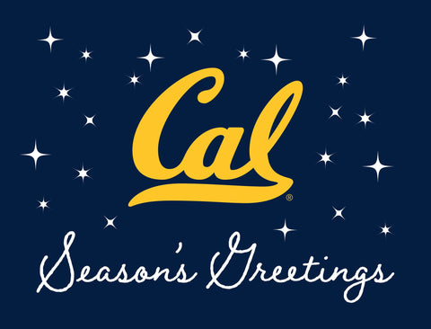 Berkeley Cal Season's Greetings Yardsy Sign