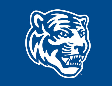 Memphis Tiger Head Blue Yardsy Sign