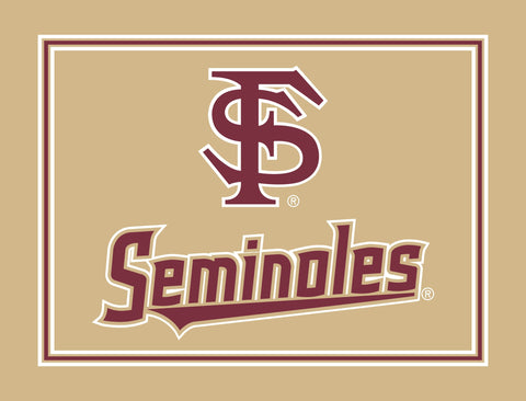 Florida State FS Seminoles Gold Yardsy Sign