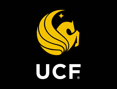 UCF Institutional Mark Black Yardsy Sign
