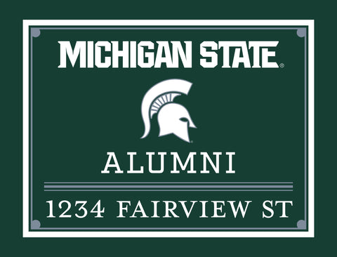 Alumni Michigan State Custom Yardsy Sign