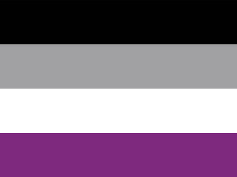 Asexual Pride Flag Yardsy Sign