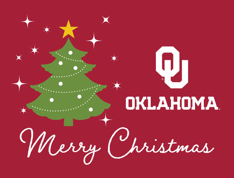 Oklahoma Merry Christmas Yardsy Sign
