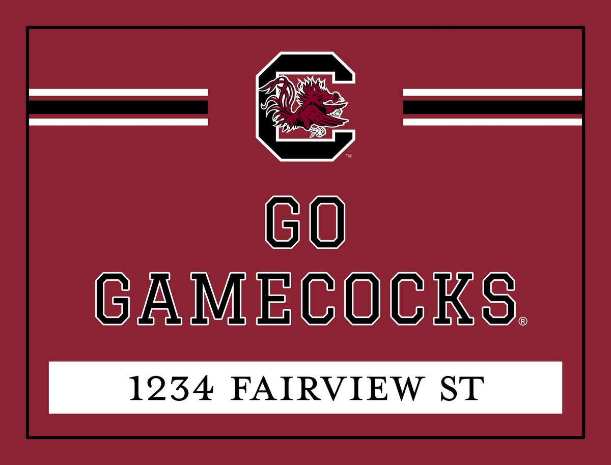 South Carolina Go Gamecocks Custom Yardsy Sign