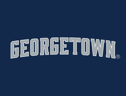 Georgetown Wordmark Blue Yardsy Sign