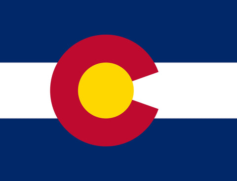 Colorado State Flag Yardsy Sign
