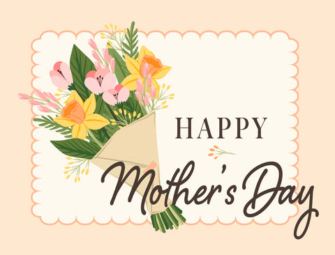 Happy Mother's Day Bouquet Yardsy Sign
