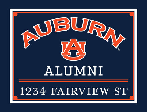 Alumni Auburn Custom Yardsy Sign