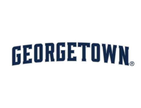 Georgetown Wordmark White Yardsy Sign