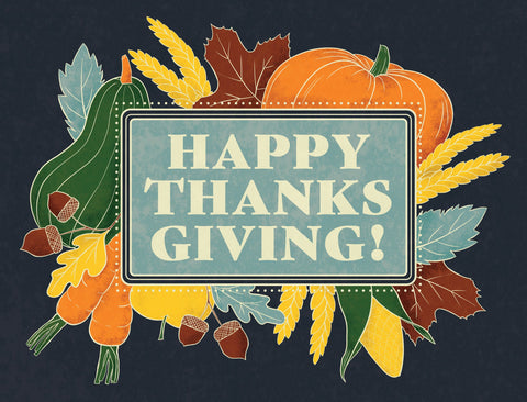 Happy Thanksgiving! Yardsy Sign