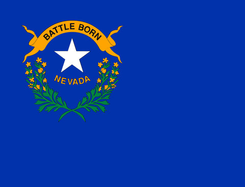 Nevada State Flag Yardsy Sign