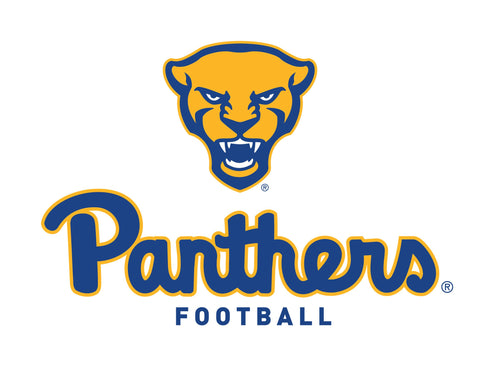 Pittsburgh Panthers Football White Yardsy Sign
