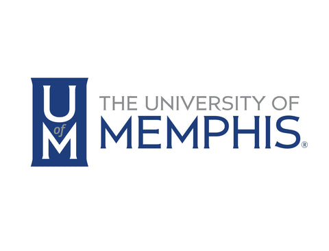 University of Memphis UM White Yardsy Sign