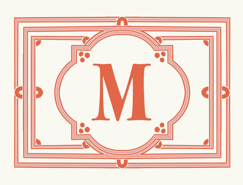 Art Deco Custom Monogram Yardsy Sign