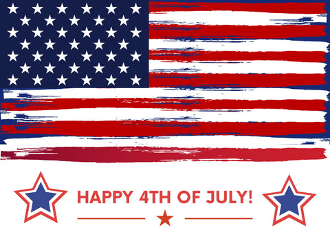 Tattered July 4th Yardsy Sign
