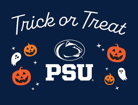 Penn State Halloween Trick Or Treat Yardsy Sign