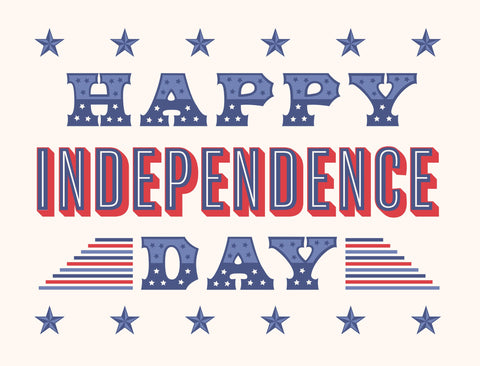 Happy Independence Day Yardsy Sign