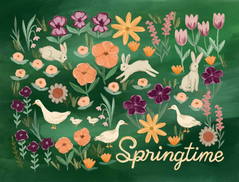 Springtime Garden Yardsy Sign