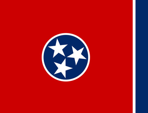 Tennessee State Flag Yardsy Sign