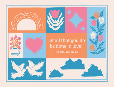 Let All That You Do Yardsy Sign
