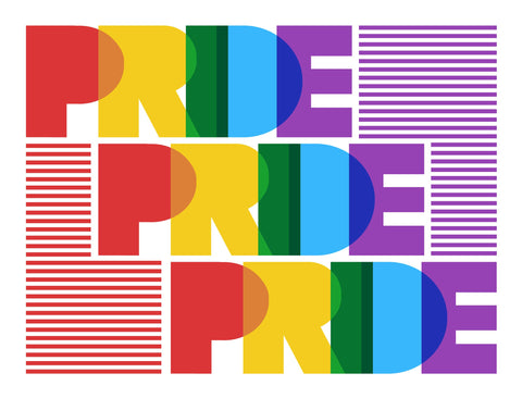 Repeated Pride Yardsy Sign
