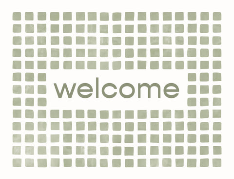 Grid Welcome Yardsy Sign
