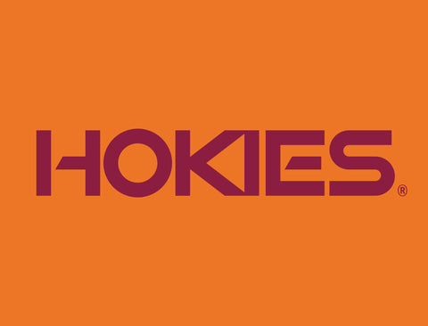 Virginia Tech Hokies Orange Yardsy Sign