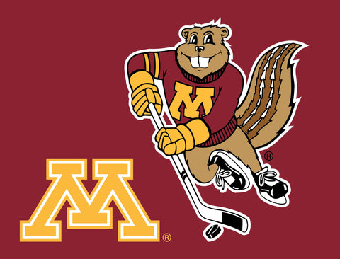 Minnesota Goldy Hockey Yardsy Sign
