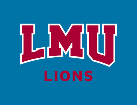 LMU Lions Mark Blue Yardsy Sign