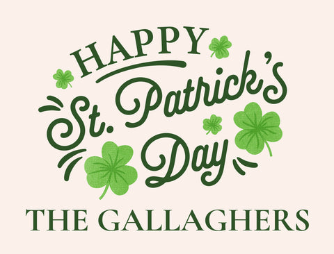 Happy St. Patrick's Day Custom Yardsy Sign