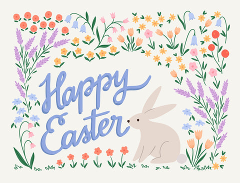 Happy Easter Bunny Yardsy Sign