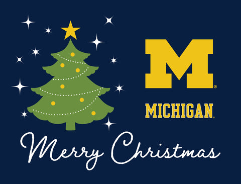 Michigan Merry Christmas Yardsy Sign