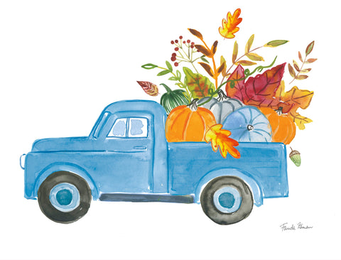 Autumn Harvest Truck Yardsy Sign