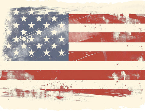 Stronger Than Ever American Flag Yardsy Sign