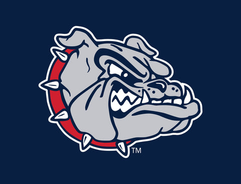 Gonzaga Bulldog Mascot Blue Yardsy Sign