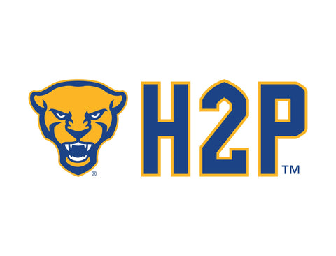 Pittsburgh Panther H2P White Yardsy Sign