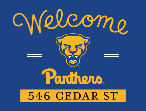 Welcome Pittsburgh Custom Yardsy Sign