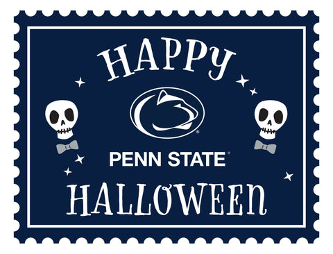 Penn State Happy Halloween Skulls Yardsy Sign
