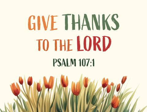 Give Thanks to the Lord Yardsy Sign