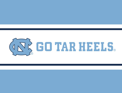 North Carolina NC Go Tar Heels Carolina Blue Yardsy Sign