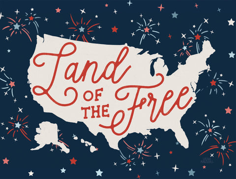 Land of the Free Yardsy Sign