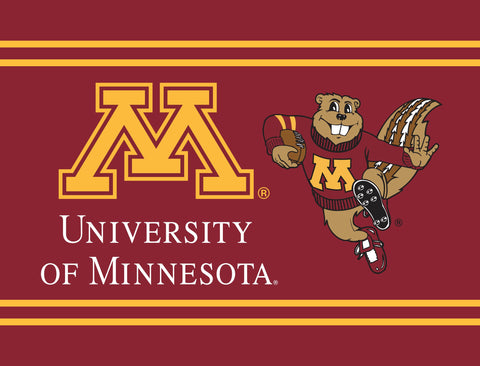 Minnesota M Goldy Football Maroon Yardsy Sign