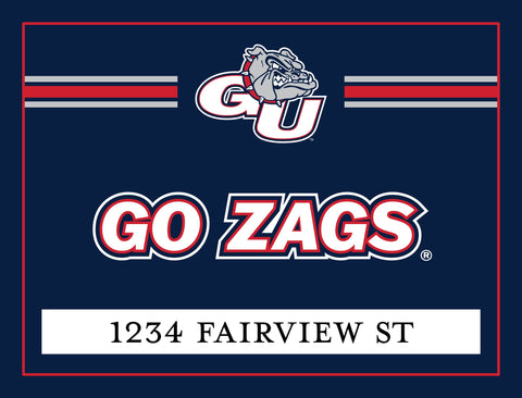 Gonzaga Go Zags Custom Yardsy Sign