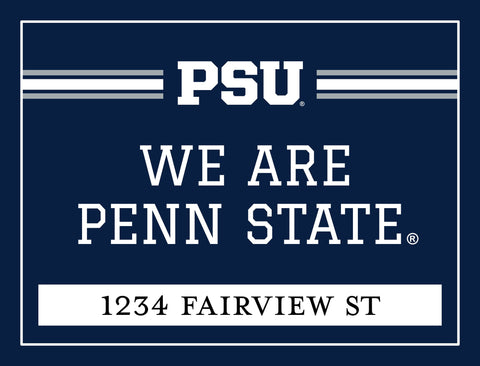 Penn State We Are Penn State Custom Yardsy Sign