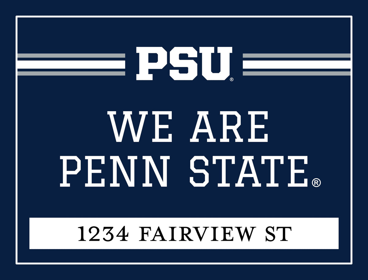 Penn State We Are Penn State Custom Yardsy Sign