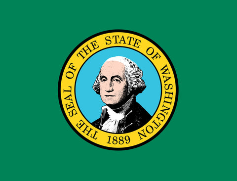 Washington State Flag Yardsy Sign