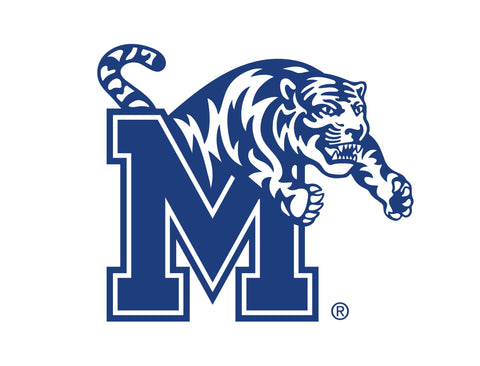 Memphis M Tiger White Yardsy Sign